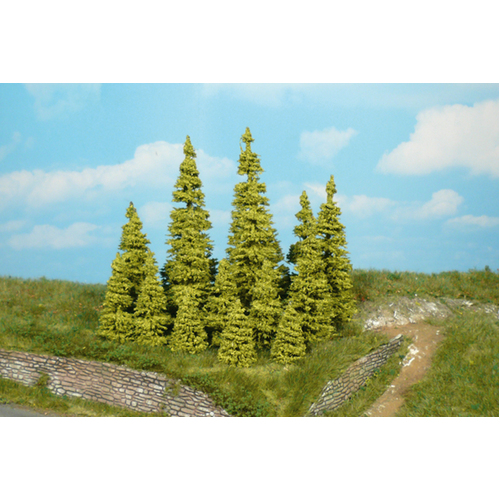 Heki - 6 Pine Trees (7-11 cm)