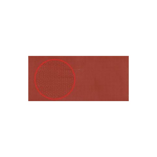 Heljan - OO Plastic Building Sheets - Small Red Brick (24 x 11 cm)