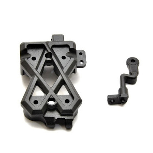 Hobao - SS Center Diff Top Plate/Air Filter Holder - 90012