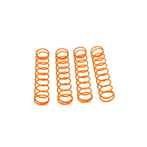Hobao - Hyper MTE2 Shock Spring Hard- Orange, 4 Pcs - OP-0135
