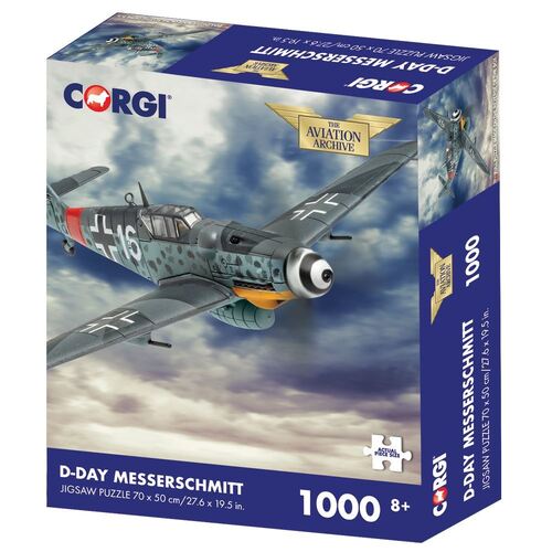 Corgi Puzzle - D-Day Messerschmitt 1000pc