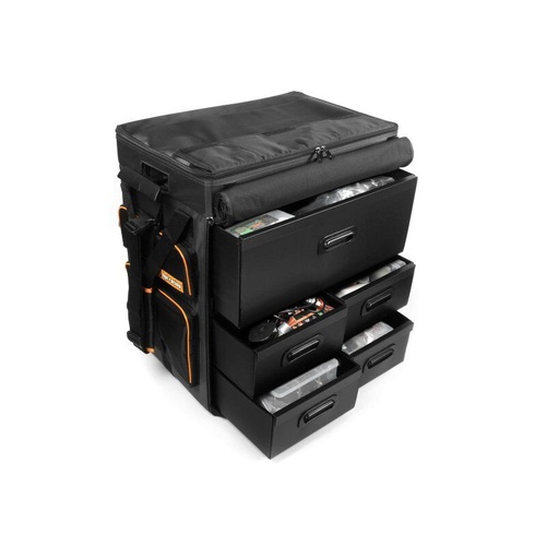 HPI 60x37x60CM HAULER BAG WITH WHEELS & RETRACTABLE HANDLE [160566]
