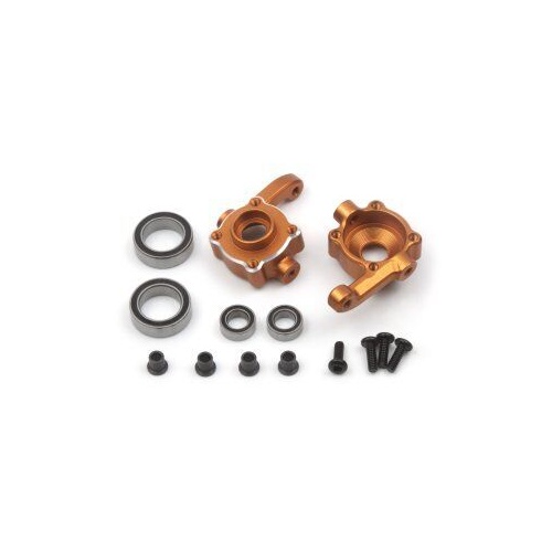 HPI Aluminum Steering Spindle Set (Orange)