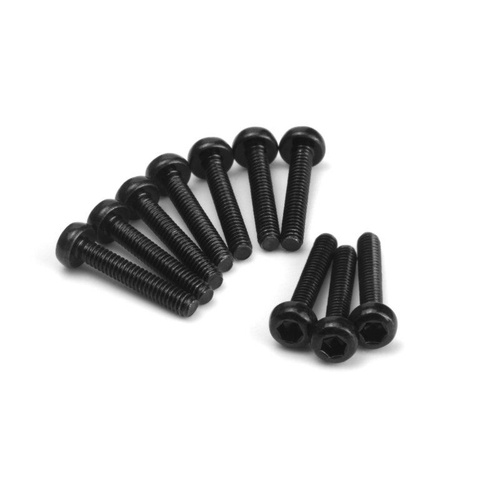 HPI Button Head Screw M1.7x10mm (Hex Socket/10pcs)
