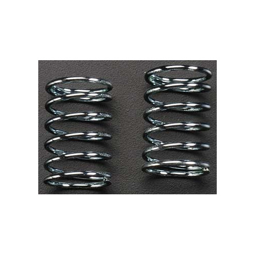 SHOCK SPRING 14X25X1.5MM 6.5COILS (SILVER / 2PCS)