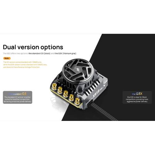 HOBBYWING - XERUN XR10 Pro-Gray-G3-X