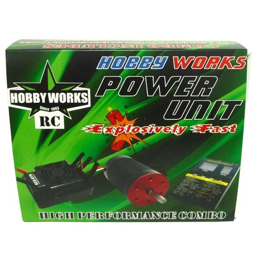 Hobby Works - RC Combo Brushless 120A W/P 4000kv