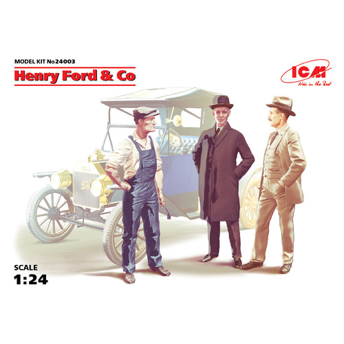 ICM - 1/24 Figures Henry Ford and Company