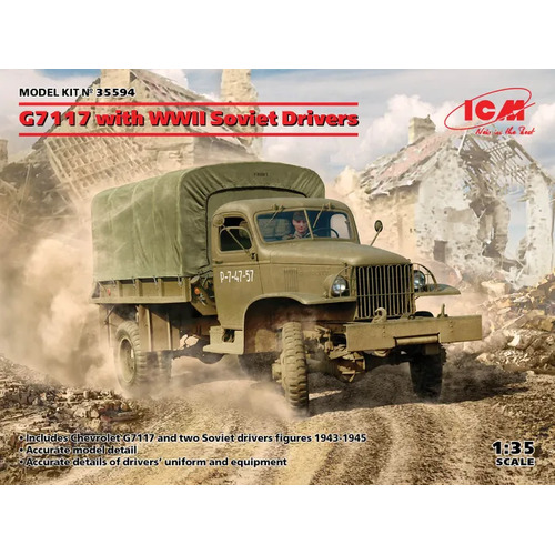 ICM - 1/35 G7117 WITH DRIVERS