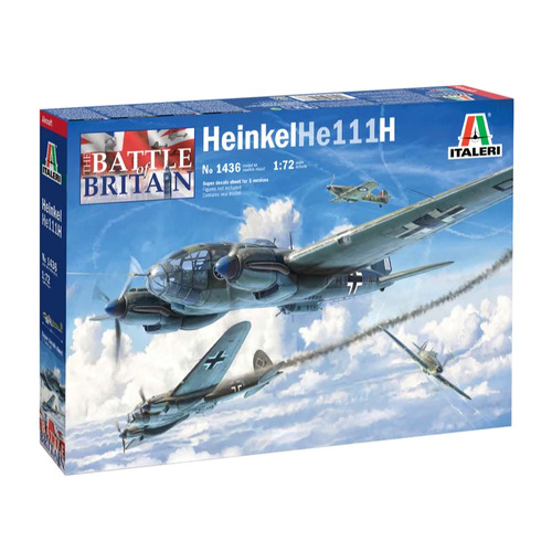 Italeri - 1/72 He 111 H-6 Battle of Britain 80th Anniversary