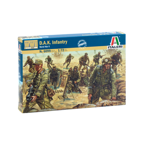 Italeri - 1/72 WWII Dak Infantry