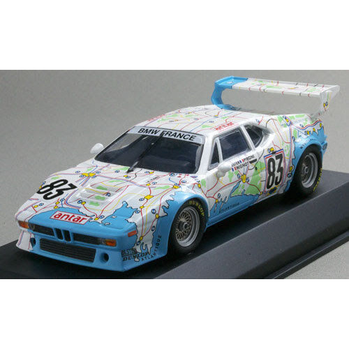 IXO Models - 1/43 BMW M1 #83 D.Pironi-D.Quester -M.Mignot 24H Le Mans 1980