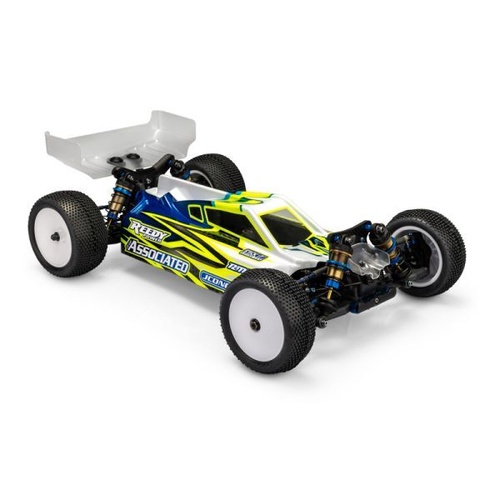 JConcepts RC10 B74 "P2" Body w/Carpet Wing (Clear)