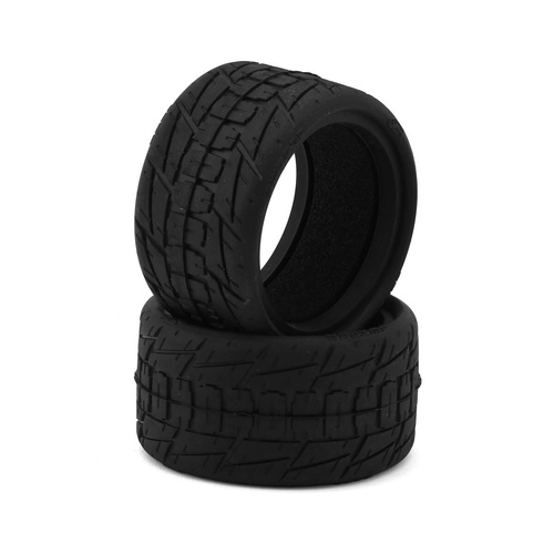 JConcepts Swiper LP 2.2" Rear Buggy Dirt Oval Tires (2) (Blue)