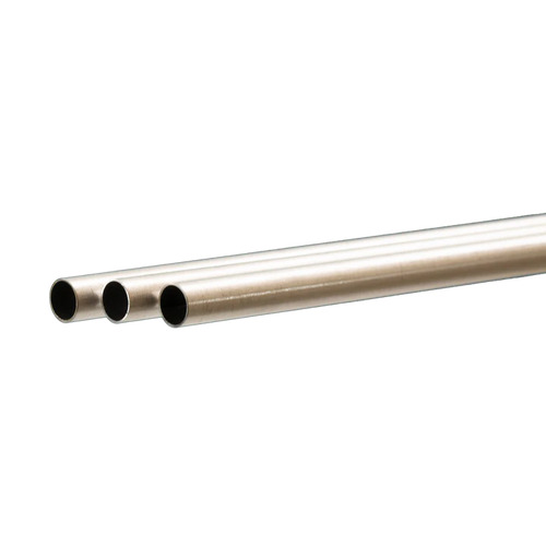K&S Precision Metals - Round Aluminum Tube 10mm OD x .45mm Wall x1m 1piece - #3909