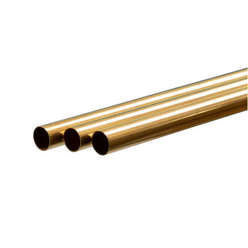 K&S Precision Metals - Brass Tube 11mm x 1m x 0.45mm Wall - #3929