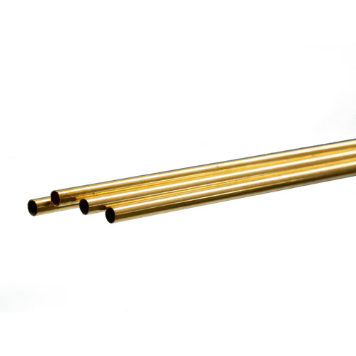 K&S Precision Metals - Round Brass Rod 3.5mm OD x 1m 1piece - #3956