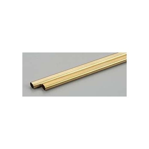 K&S Precision Metals - Small Brass Oval Tube 12in 2pieces - #5094