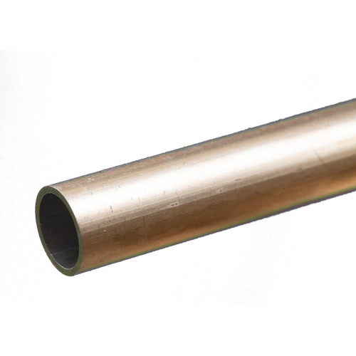 K&S Precision Metals - Round Aluminum Tube .035 Wall 6061-T6 12in 1/2in 1piece - #83035