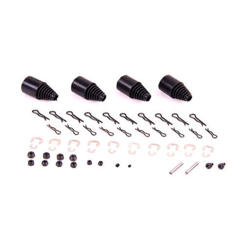 Nut, Pin, E-Clip and Axle Boot Kit