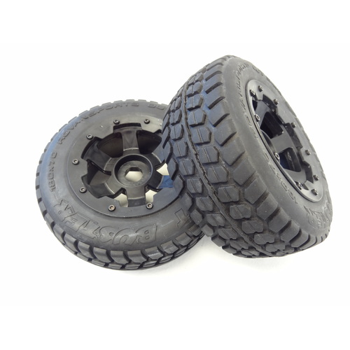 Rear Road Tyres black Rim Baja