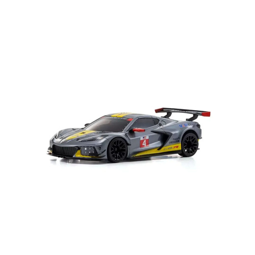 Kyosho Mini-Z Chevrolet Corvette C8.R Gunmetal RWD MR-04 Readyset