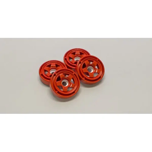 Kyosho - WHEEL SET LAND CRUISER RED