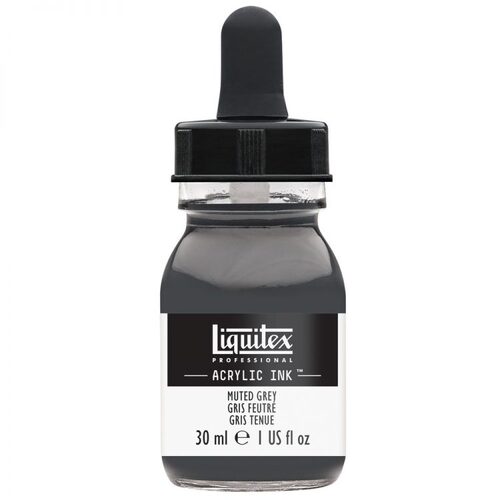 Liquitex - Acrylic Ink 30ml #505 30ml Muted Grey
