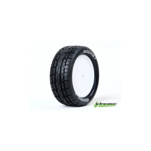 E-Rocket 1/10 Buggy Front Tyre