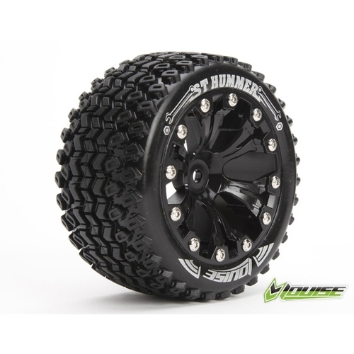 ST-Hummer Tyre On Black Rim 1/2 Offset