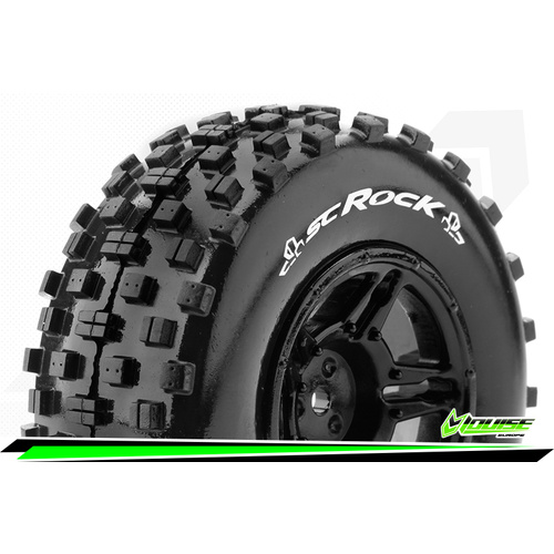 SC-Rock 1/10 SC Tyre Sport/Black Soft 2pc