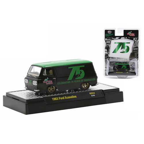 M2 Machines - 1/64 Special Hobby Exclusive Release HS24 - Turtle Wax - 1963 Ford Econoline Van