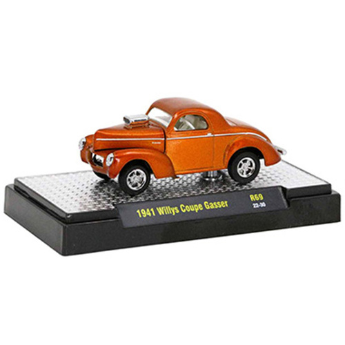 M2 Machines - 1/64 Auto-Thentics Release 69 - 1941 Willys Coupe Gasser
