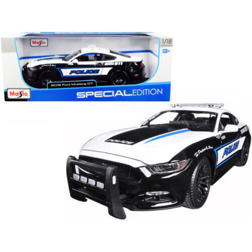 Maisto - 1/18 2015 Ford Mustang GT - Police