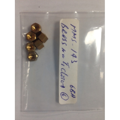 Mamod - Brass Nuts - Closed - 6BA (6 Pce)