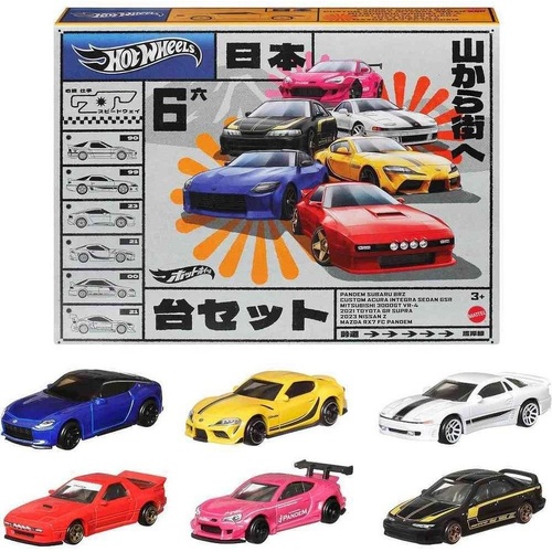 Hot Wheels - Streets of Japan Multipack JBY77