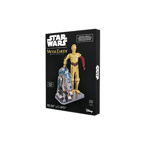 Metal Earth - Star Wars C3Po & R2D2 Gift Box