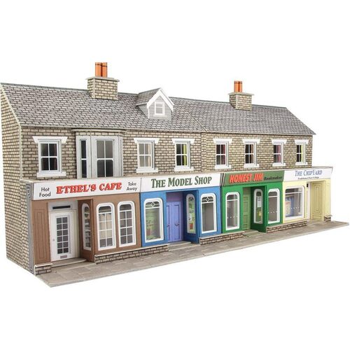 Metcalfe - Low Relief Stone Shop Fronts