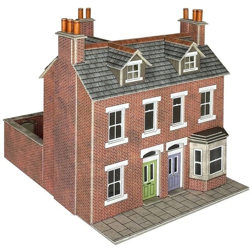 Metcalfe - HO/OO Terraced Houses Brick