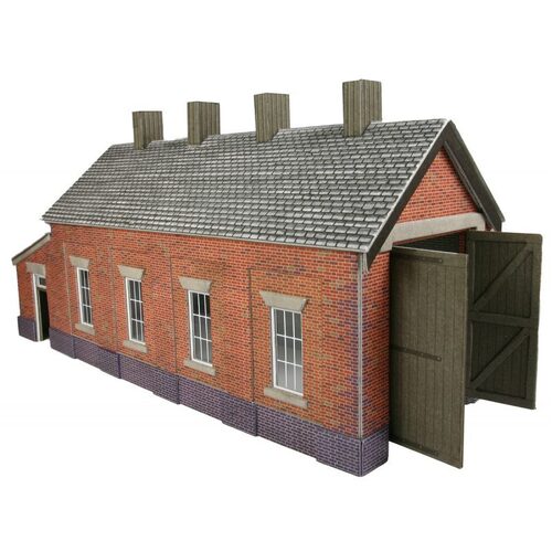 Metcalfe - Red Brick Sgle Track Engine Shed