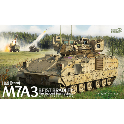Magic Factory - 1/35 M7A3 BFIST Fire Support Vehicle Plastic Model Kit