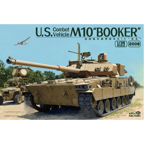 Magic Factory - 1/35 U.S. Combat Vehicle M10 "Booker" Plastic Model Kit