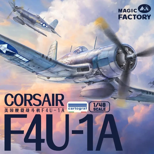 Magic Factory - 1/48 F-4U-1A Corsair Plastic Model Kit