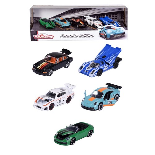 Majorette - Porsche Motorsport Gift Pack (5 Pce) - MJ73223