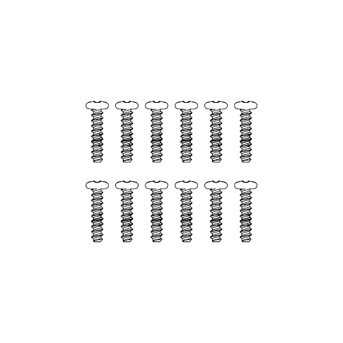MJX Round Head Screws (12pcs) [M2384]