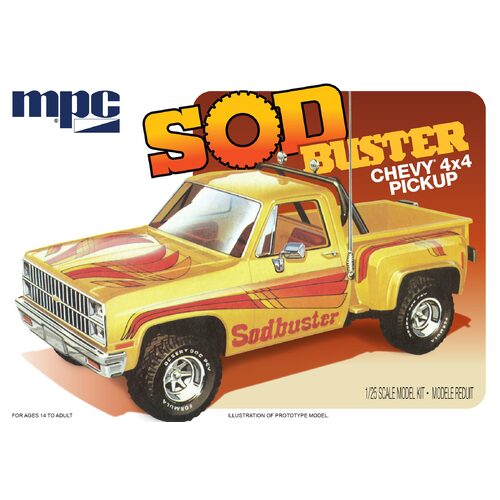 MPC - 1/25 1981 Chevy Stepside Pickup Sod