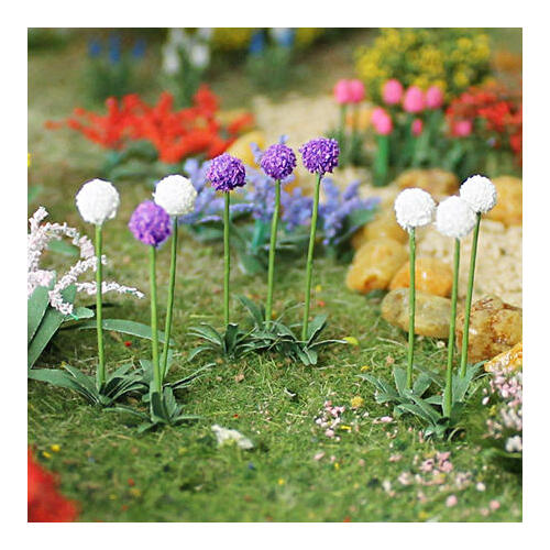 MP Scenery - Allium Giganteums 5/8" - Tall HO-scale - 28/pk MP Scenery - MP70033