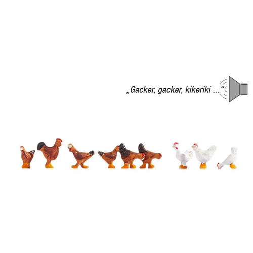 Noch - HO Chickens - 12853