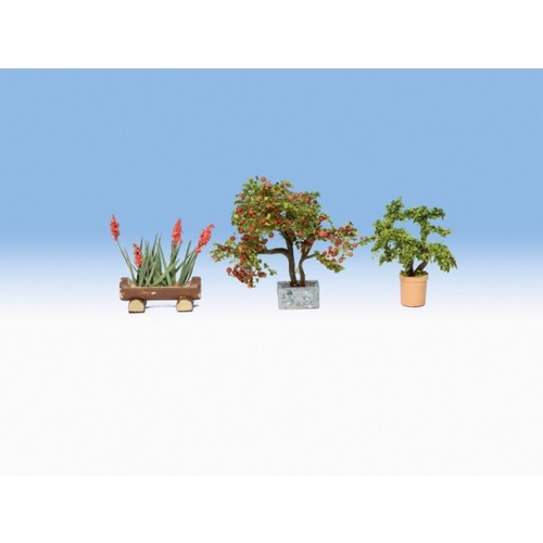 Noch - HO Ornamental Plants in Pots