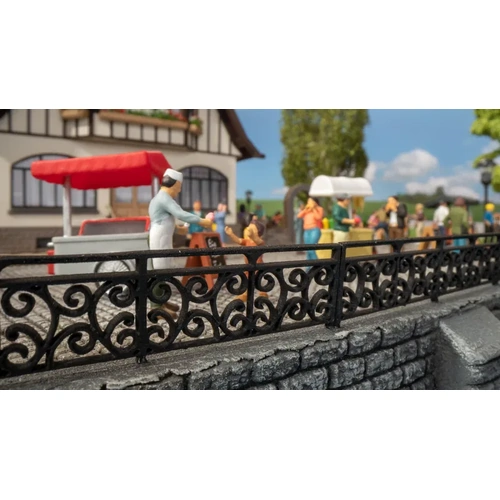 Noch - HO Wrought Iron Railings 